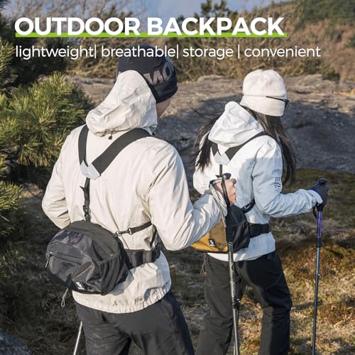 Mochila de senderismo para hombre y mujer, ligera y resistente al agua miniatura 7