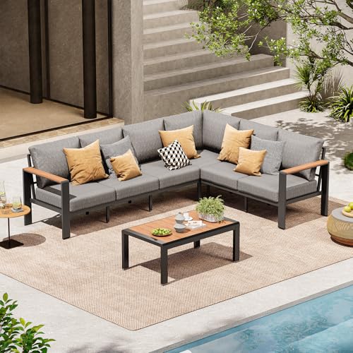 ComfCove Aluminum 6-Seat Set