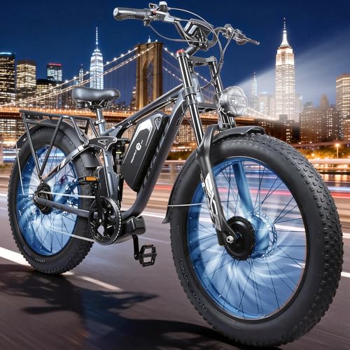 fregogo AWD Electric Bike 6000W Peak