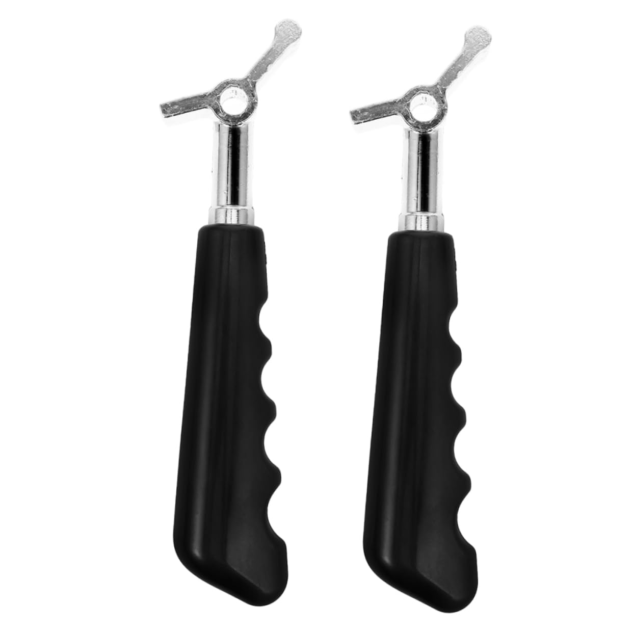 Levier de Machine à Glace Noir, Lot de 2 Pièces, Plastique Métal