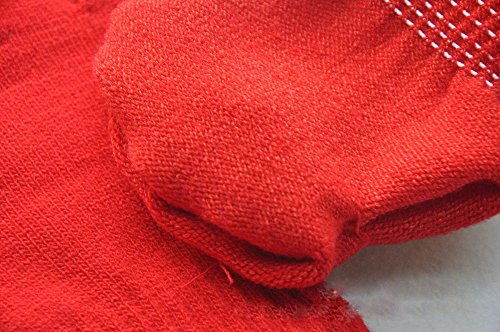 BOWKITE Boys and Girls Fingerless Gloves Winter Solid Knitted Texting Mitten 6" Length3