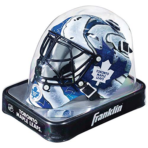Franklin Sports Anaheim Ducks NHL Team Logo Mini Hockey Goalie Mask with Case