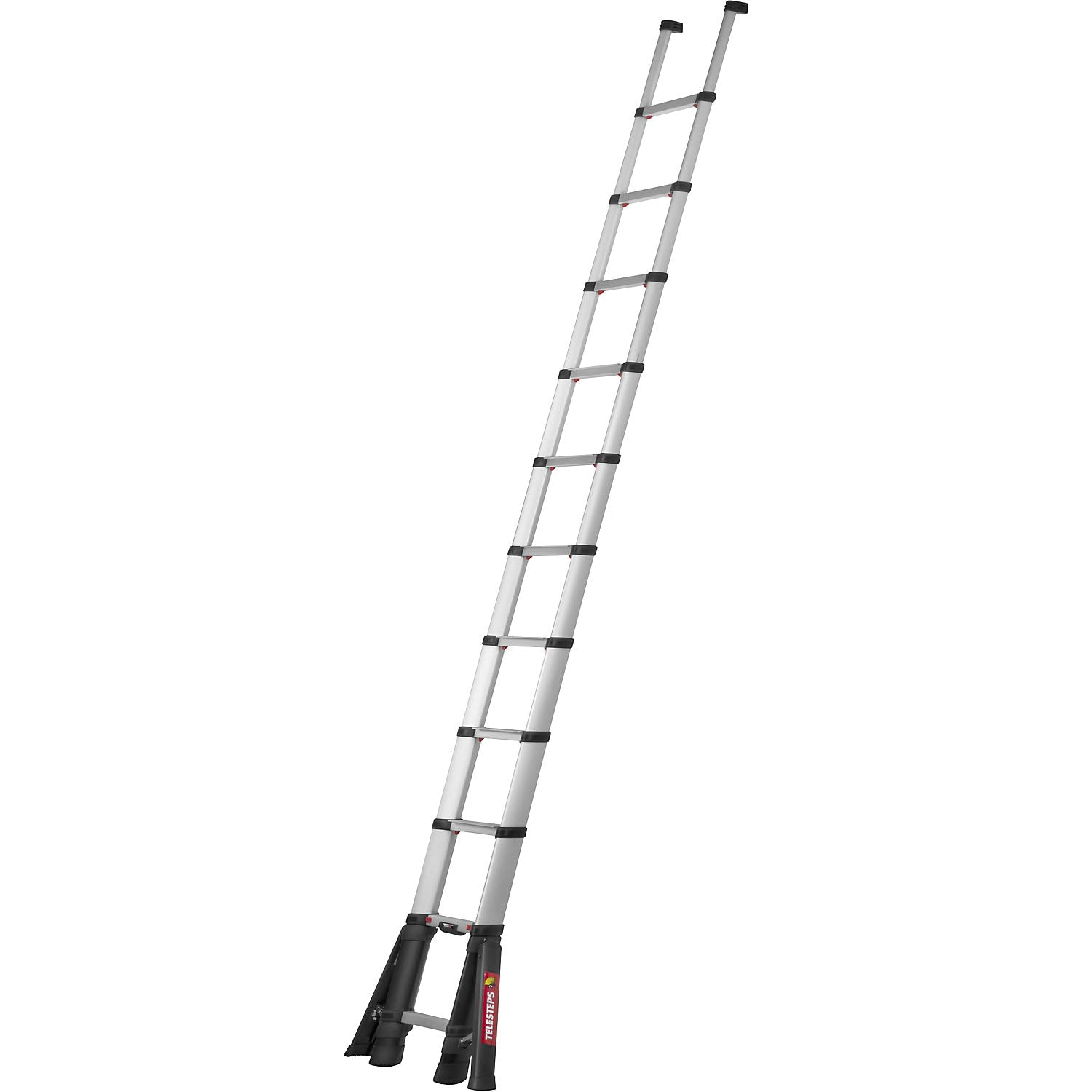 Telesteps Prime Line Telescopic Ladder - 3.5M - 11 Steps - Aluminium - Grey