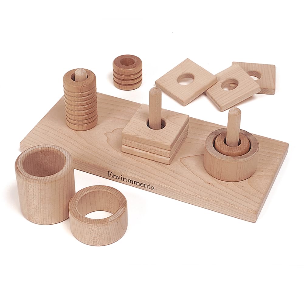 Excellerations NIFTYsystem Three-Peg Board Set