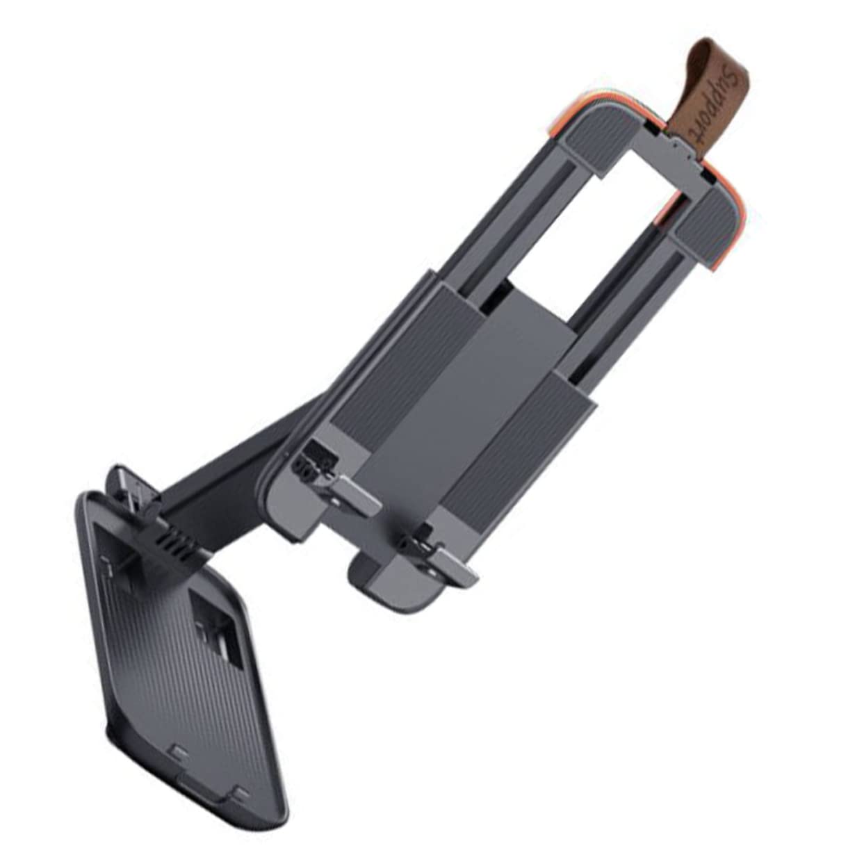 WOONEKY Soporte De Teléfono Móvil Plegable Soporte De Teléfono Ajustable para Escritorio Soporte De Escritorio De Teléfono Celular Tableta Portátil Soporte De Teléfono De Aleación De