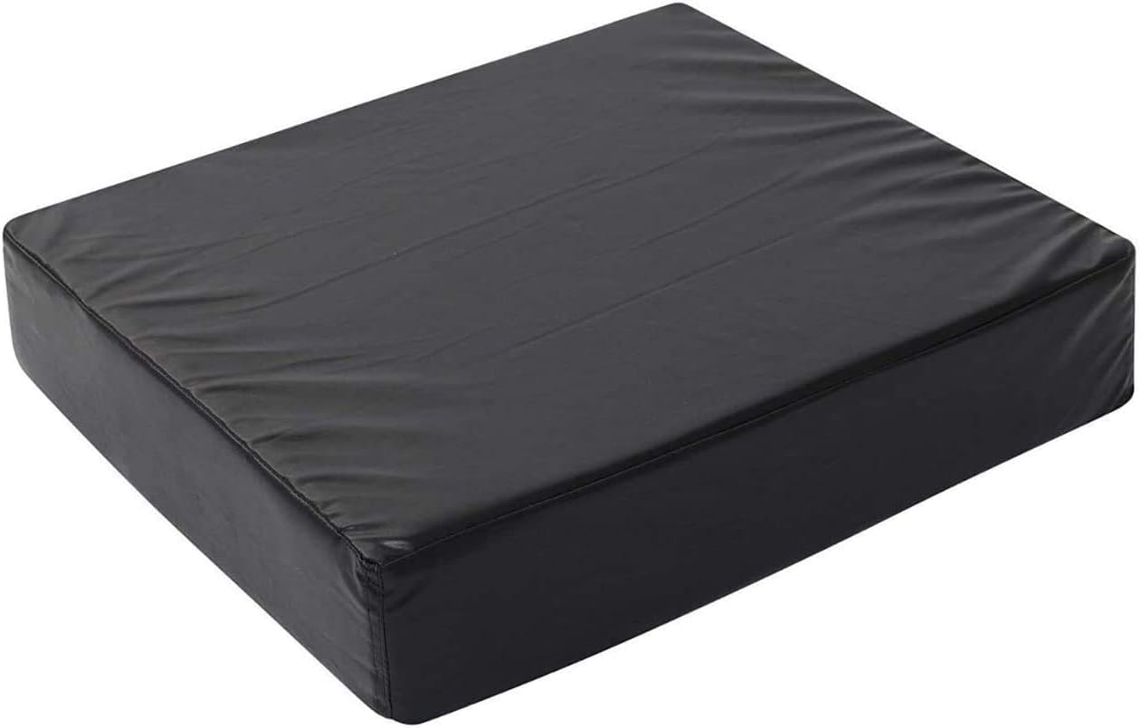 Molten Creek Wheelchair Memory Foam Cushion Seat With Waterproof Cover Orthopedic Seat Cushion For Pressure And Pain Relief Reduce Back Ache Improv