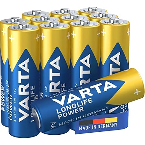 Varta Longlife Power AA Batteries 12 Pack Cover