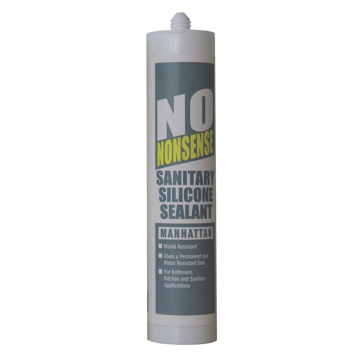No Nonsense Sanitary Silicone Sealant Manhattan Grey 310ml Amazon.co