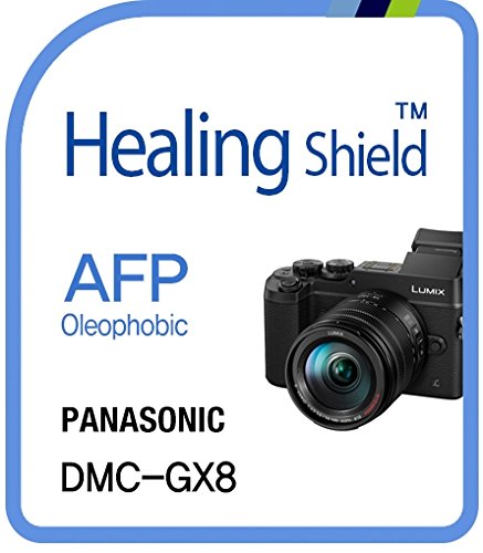 Healingshield �X�L���V�[���t���ی�t�B���� Oleophobic AFP Clear Film for Panasonic Camera Lumix DMC-GX8 [2pcs]