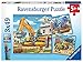 Ravensburger- Veicoli e Costruzioni 3 Puzzle da 49 Pezzi, Multicolore, 09226