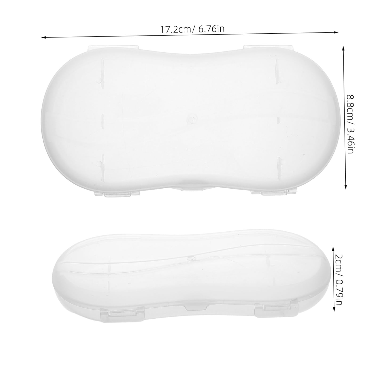 WHAMVOX Elegant Pp Toothpick Storage Box Pen and Pencil Organizer Travel Toothbrush Holder Pacifier Case