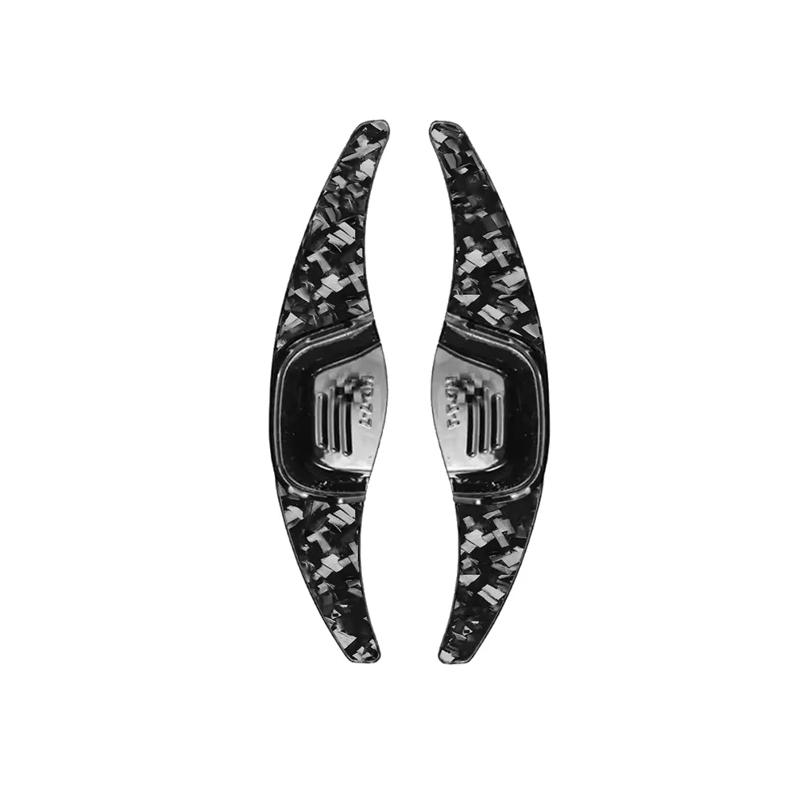 Rasfhyg Forged Pattern Paddle Shifter Extensions Compatible With Hyundai For Sonata 2010 2011 2012 2013 2014 2015 For I40 2015 Carbon Fiber Car Steering Wheel Shift Paddle Extension Shifter(Forged Pattern)