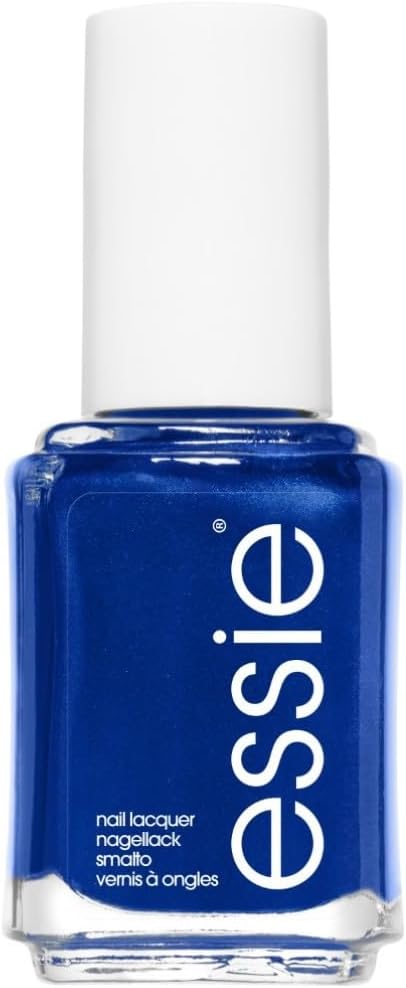 essie Original Nail Polish, 92 aruba blue, Royal Blue Shimmer Nail Polish, 13.5 ml