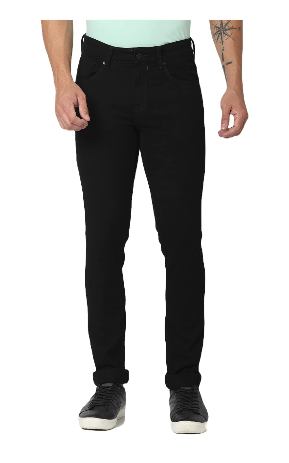 spykar Men's Slim Fit Low Rise Casual Jeans-picture-23