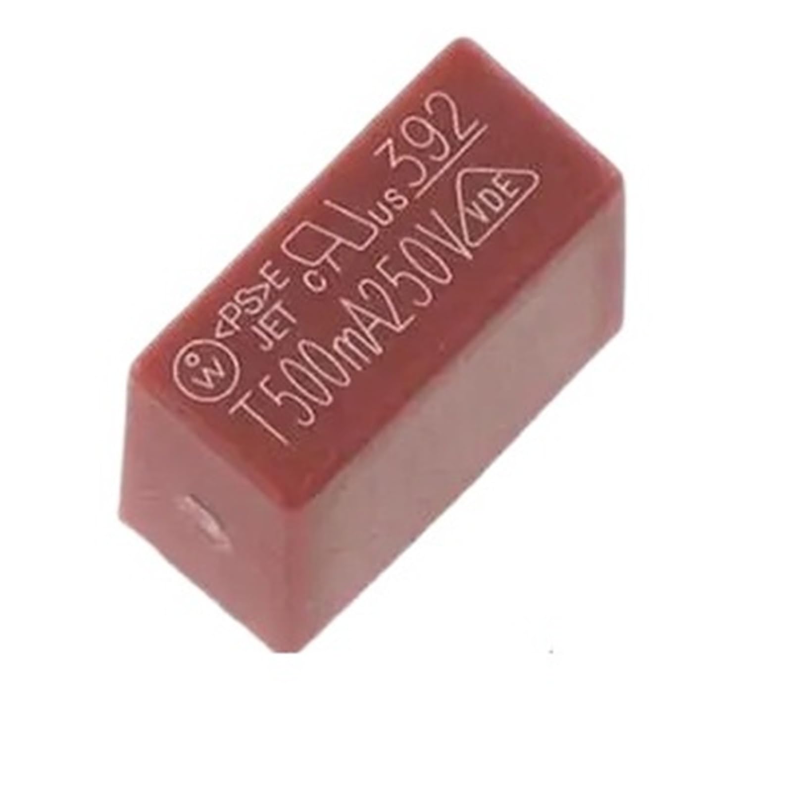 EBGAZSPD 10values 100pcs Square Plastic Fuse 392 0.5A 500mA 1A 1.25A 1.6A 2A 2.5A 3.15A 4A 5A 6.3A / 250V for LCD TV Power Board Fuse Kit(T2.5A)