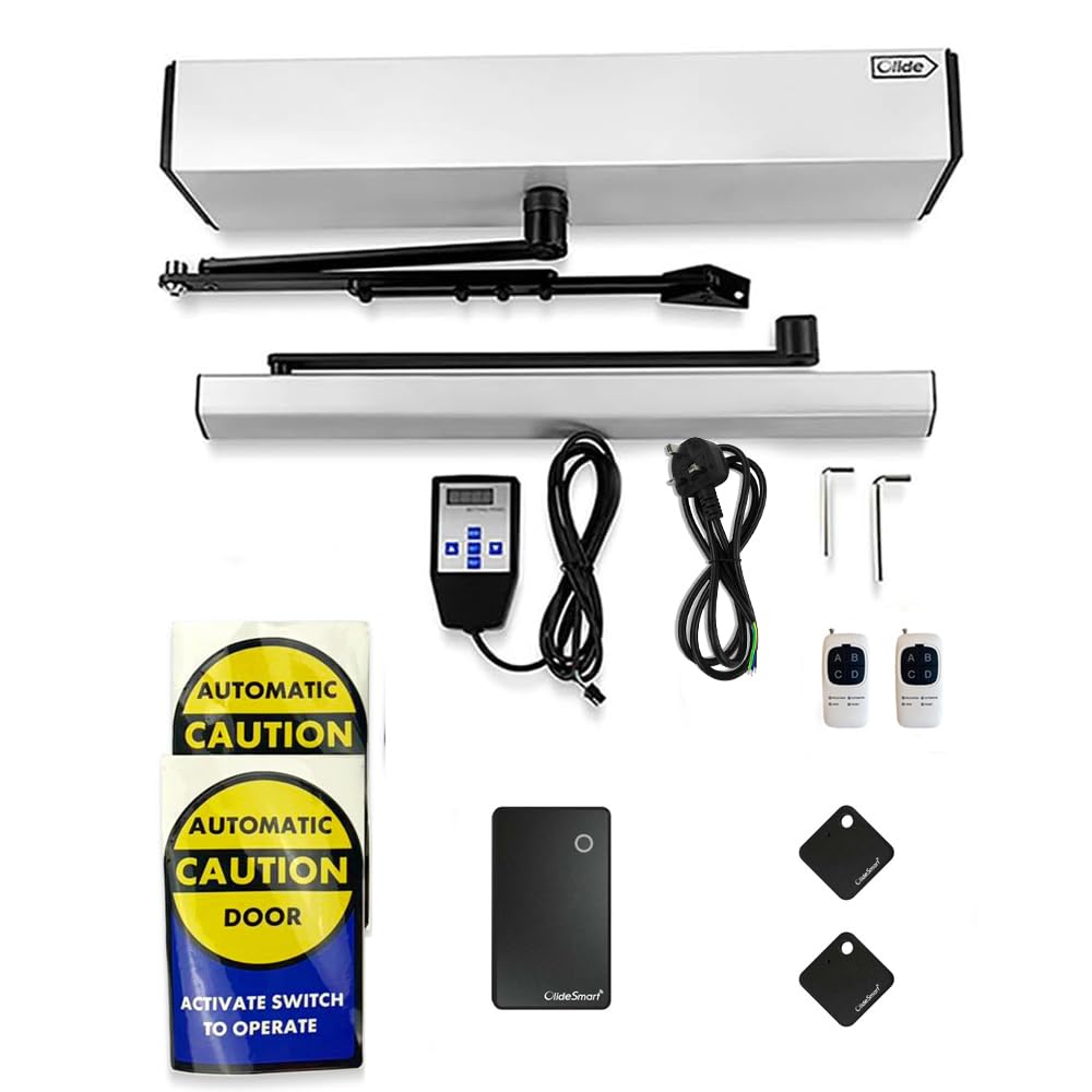 Olide-120B Touchless Auto Door Opener with RFID Smart Sensor Receiver and Tags