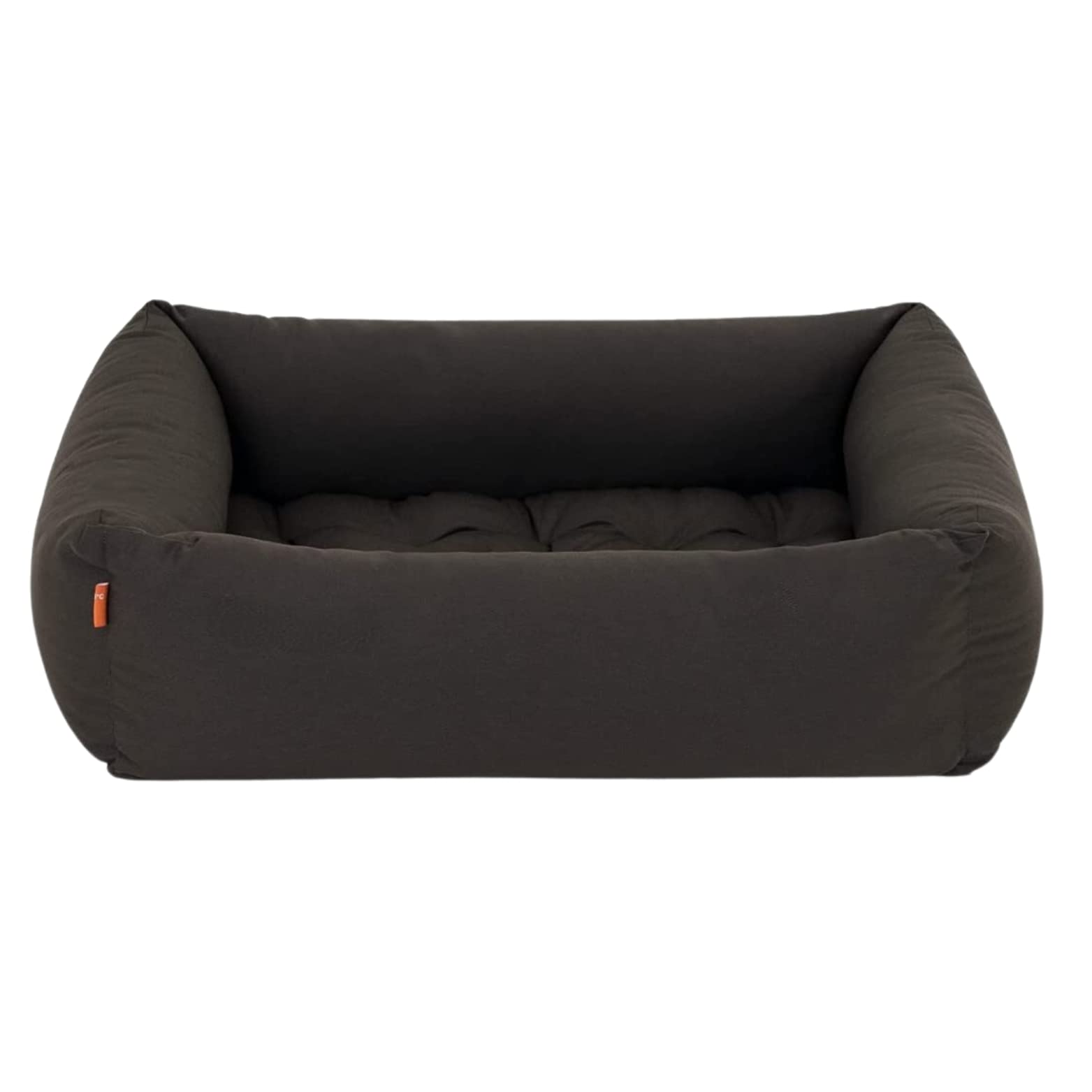 Pet Smile Super Soft Reversible Bed for Indoor Cats, Dog Bed for Puppy and Kitty Round Bed, Sofa Basket for a Dog & Cat | Rectangular Pet and Cat Comfortable Bed (L, Brown)