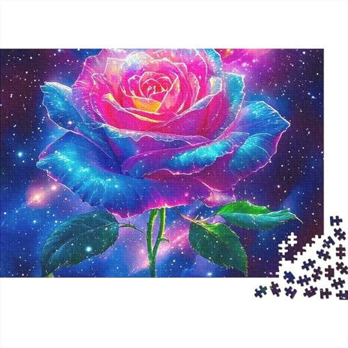 Rompecabezas de rosas para adultos de alta calidad en papel reciclado