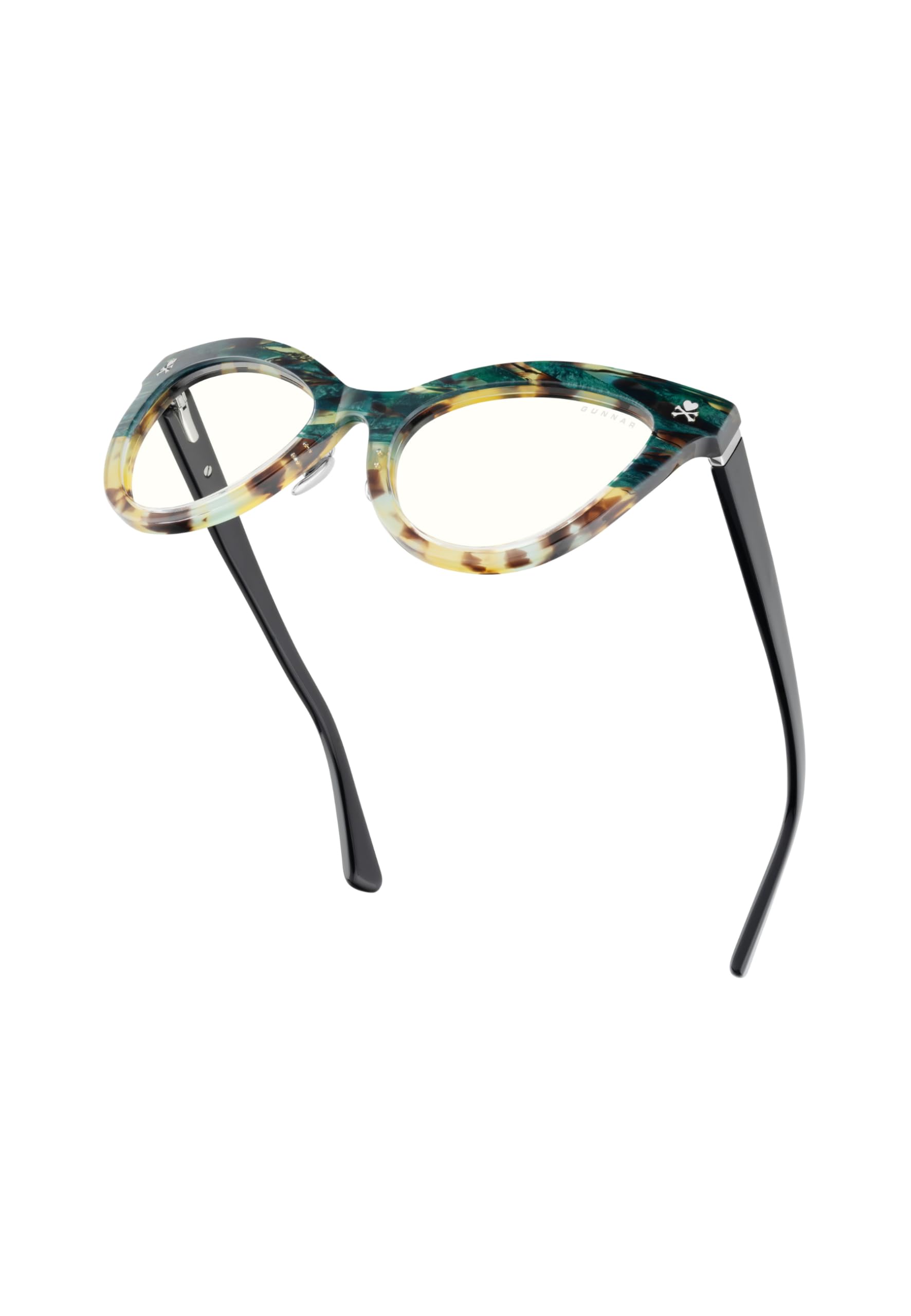 Gunnar x Tokidoki Blaulicht-Brille - Sandy - Green Cactus - Clear
