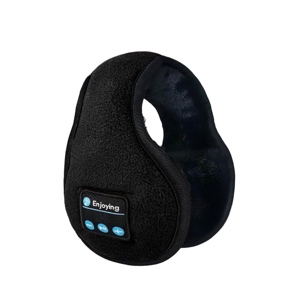 Bluetooth Ear Muffs Winter for Women Ear Warmer Wireless Headphones Earmuff Adjustable Ear Cover