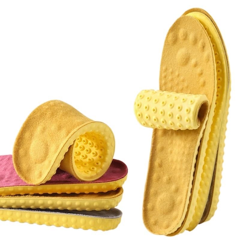 Semelle intérieure décontractée for et Femmes, Semelle intérieure Thermique Absorbant la Sueur, Absorbant Les Chocs et Semelle intérieure en Velours(39-40)