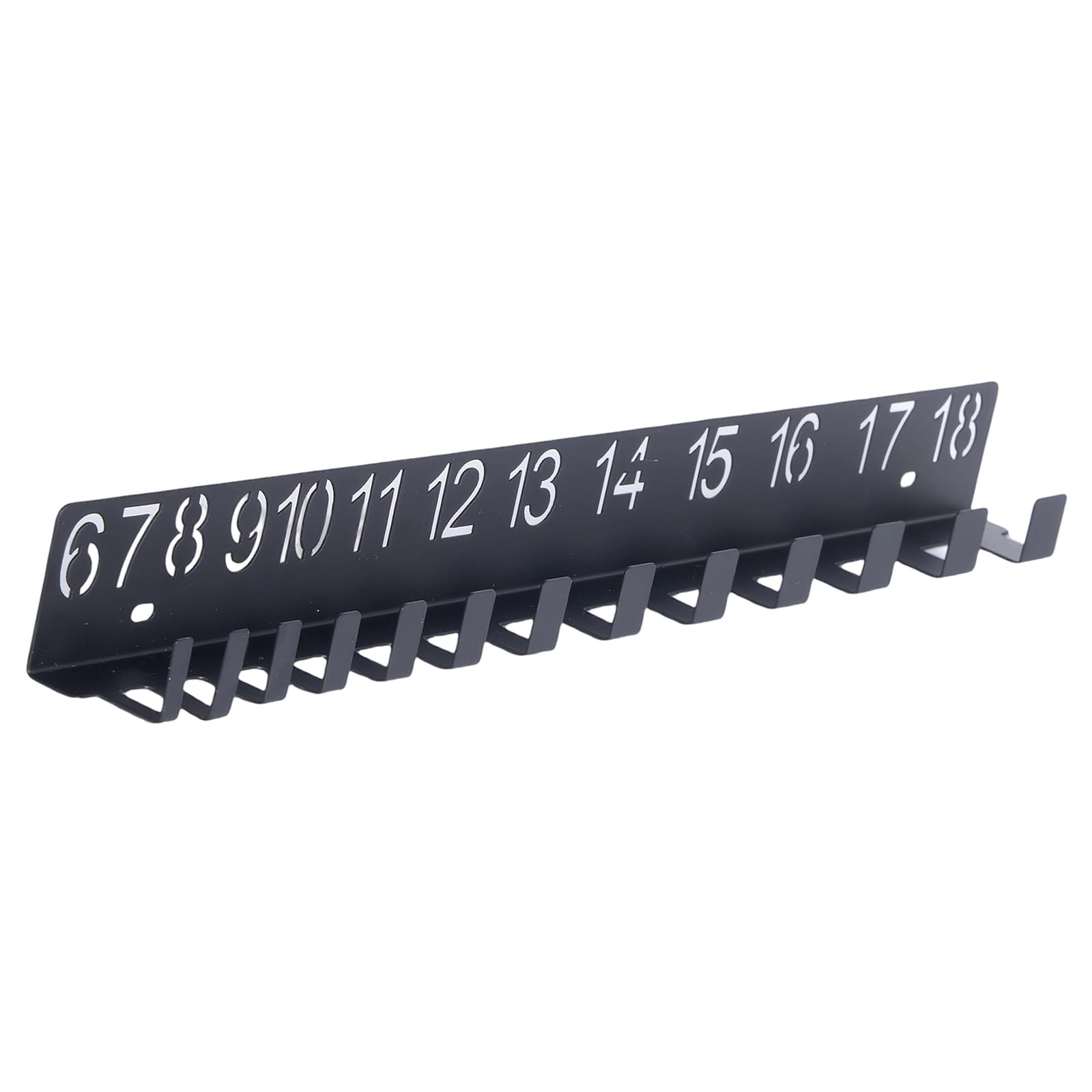 Iron Tool Rack Wall Mounted Hooks Wrench Rack for Home Garage Workshop Storage Holder Tool Accessories Wall Mounted Organizers