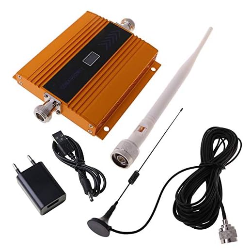 1 Set 850MHz GSM 2G / 3G / 4G Signal Booster Repeater Förstärkare Antenn För Mobiltelefonsignalmottagare
