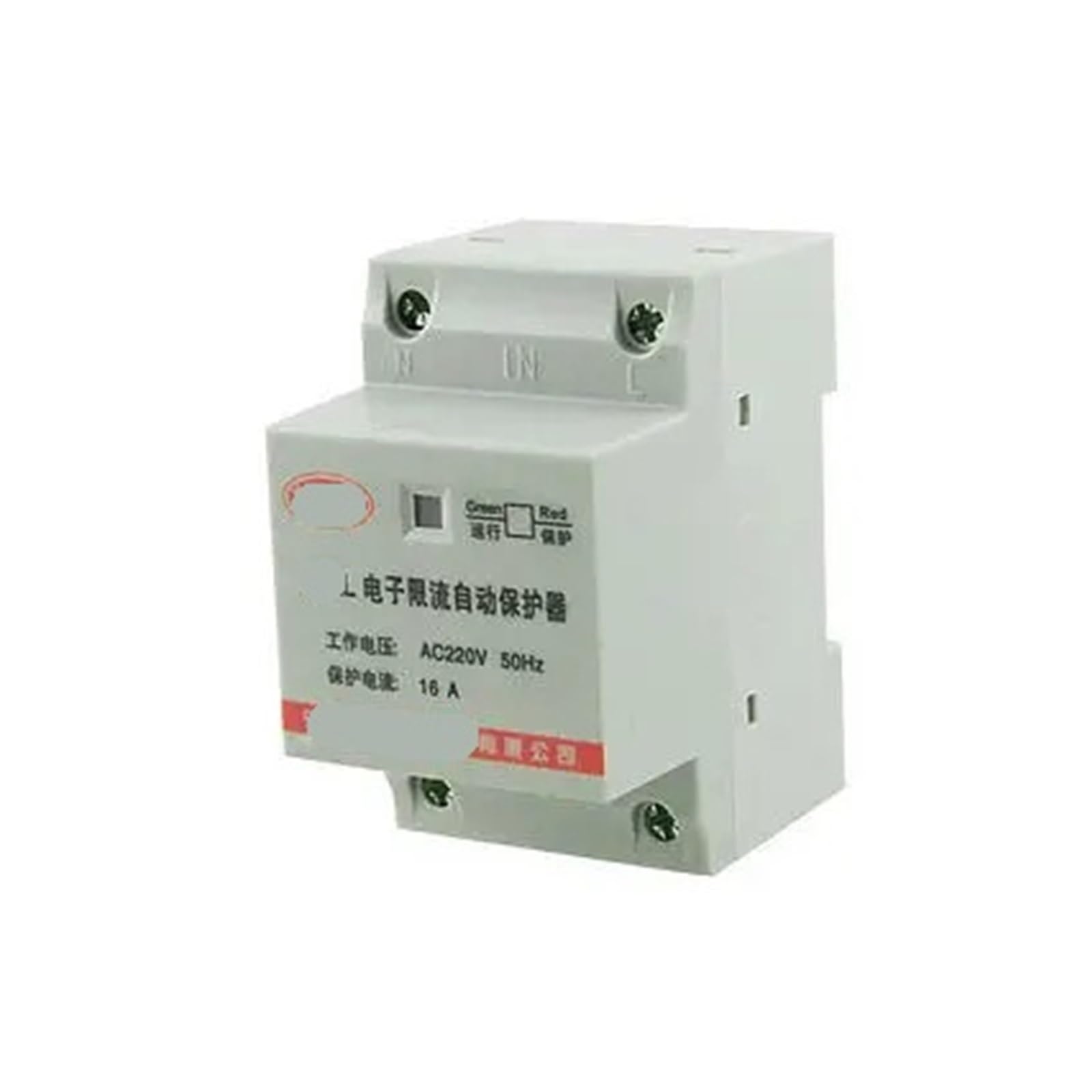 Contrôleur de protection moteur bipolaire 2P 16A 220V CA pour rail DIN 35mm