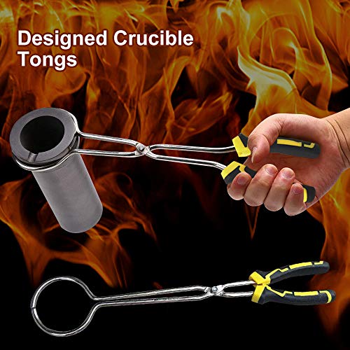 Toauto YL-SG-RRL-3KG-110V Gold Melting Furnace Tgf3000,1400W 2000F Digital Electric Melting Furnace thumb #8