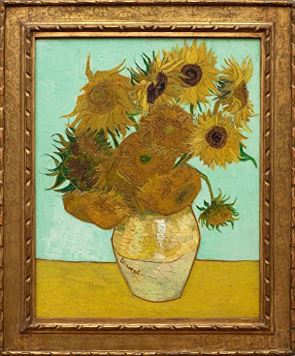 Affiches et Gravures Tournesols Van Gogh Toile Peinture Salon 60x90cm