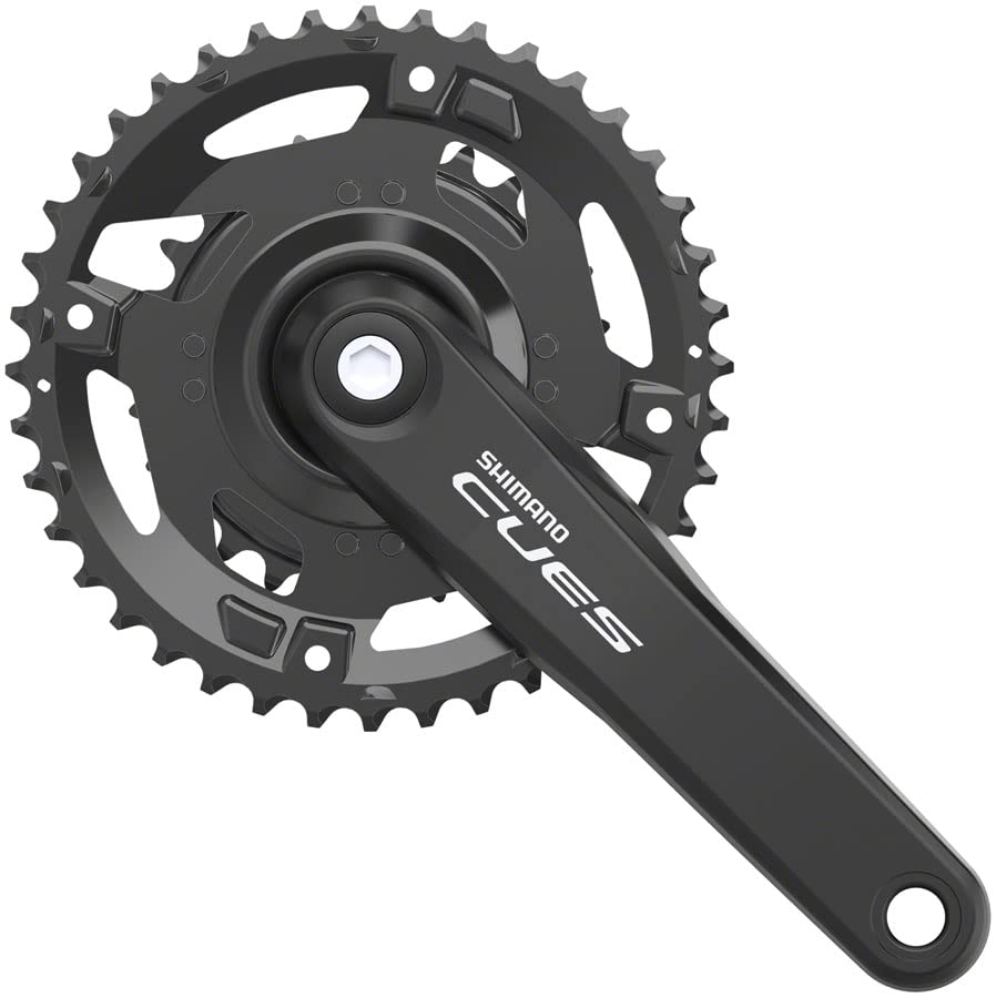 Amazon.com : SHIMANO CUES FC-U4000-2 Crankset - 170mm, 9/10/11