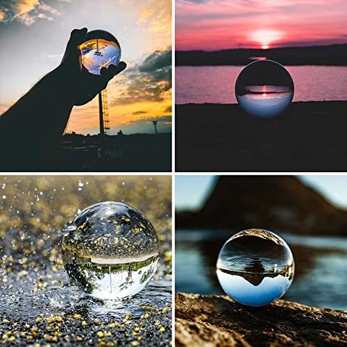 80mm K9 Sfera di Cristallo Fotografia Lensball