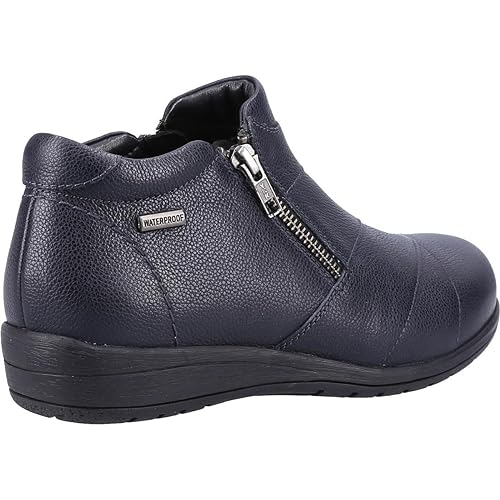 Chaussures en cuir Friesan Fleet & Foster pour femme avec fermeture éclair