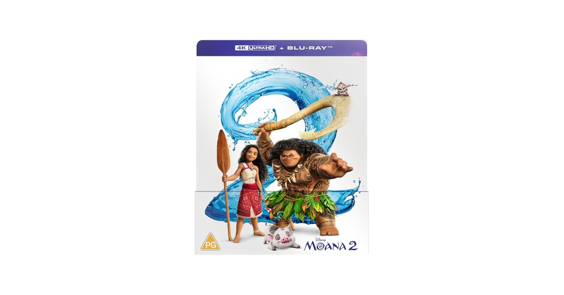 Amazon.com: Disney's Moana 2 UHD Steelbook [Blu-ray] [4K UHD