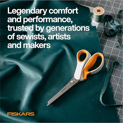 Fiskars 9.5" SoftGrip Pinking Shears for Fabric Cutting w/ Ergonomic Handle - image 5