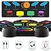 Vicbueges Electronic Drum Set, 9 Pads Roll Up Drum Kit, Built-in 2 Foot Pedals, Drumsticks, Headphone Jack, MIDI Support, Graphic