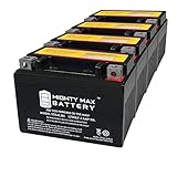 Mighty Max Battery YTX4L-BS Replacement for Coolster 110CC GK-6110A - 4 Pack Brand Product