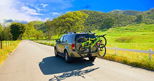 Allen Sports Deluxe 2-Bike Hitch Mount Rack , Silver/Black (522RR) (Renewed)