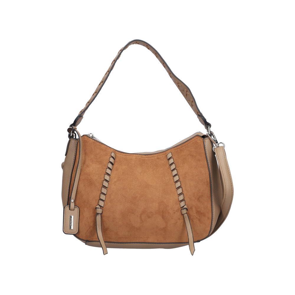 Rieker Ladies H1647 Beige Handbag, beige, 280x85x180 cm