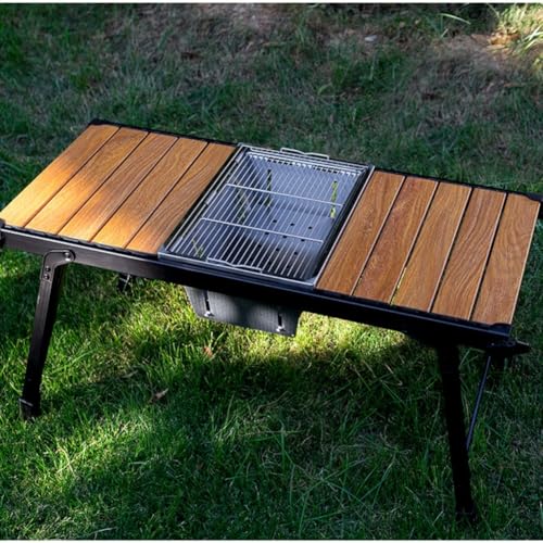 Barbecue d'extérieur léger à installation facile pour table et bivouac