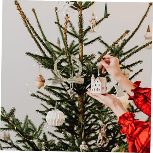 Accesorios de guirnaldas navideñas Cabilock de 9 piezas para decoración hogareña 5