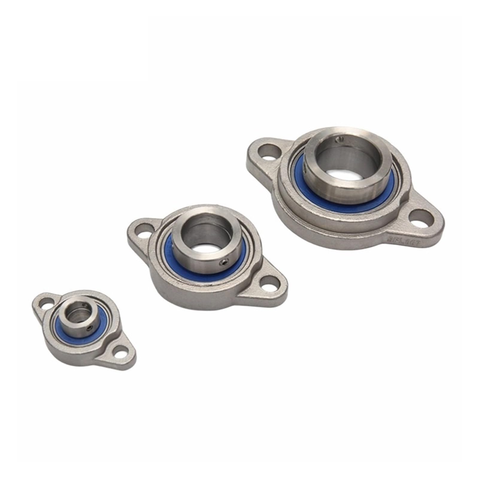 1PCS Edelstahl Lagersitz SUS304 Material Sitz SKFL000 SKFL001 SKFL002 SKFL003 SKFL004 SKFL005 SKFL006(SKFL005 ID25MM)