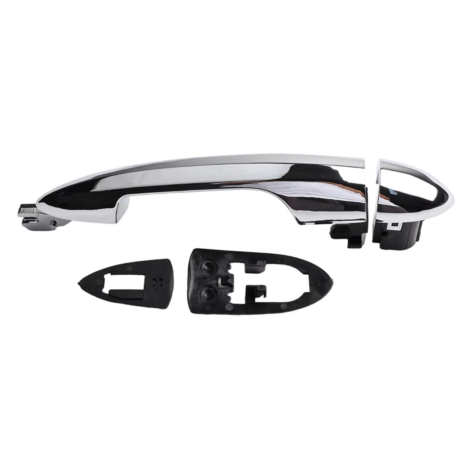 Acarking One Color Car Exterior Door Handles Compatible With Lancia For Ypsilon Mk3 2011-2020 Car Exterior Door Handle Chrome Outer Door Handle Oem:156099957 156088219 156084183