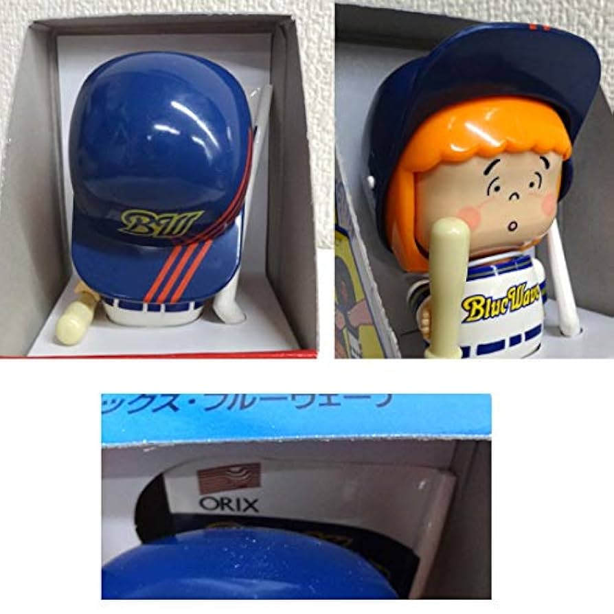 【kurauma様確認用】イレコミ君　オリックス・ブレーブス時代 Amazon | ズームイン!!朝 プロ野球人形 イレコミ君 オリックス
