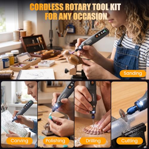 MulWark 113-Piece Rotary Tool Kit
