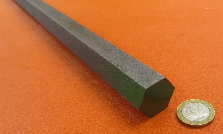 4140 Alloy Steel Hex Rod 1.00" Hex x 1 Foot Length 1 Piece