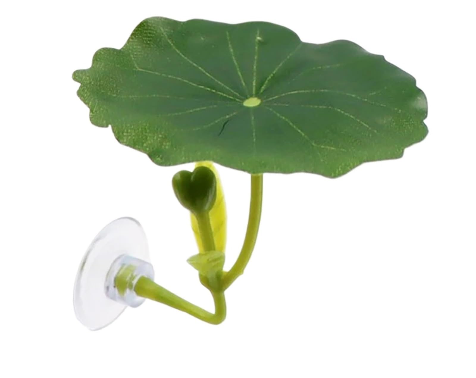 HKSDKABOP Fish Leaf Pad, 1pcs Suction Cup Fish Tank Plants Decoration Betta Hammock Multicolor(Color2)
