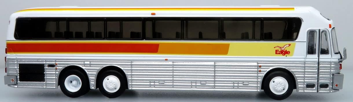 Iconic Replicas Eagle Model 10 Diecast Coach Bus Eagle Corporate Livery 1:87-HO Scale New in The Box