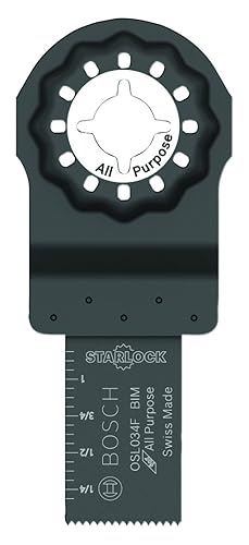 Bosch OSL034F Starlock cuchilla bimetálica para corte profundo