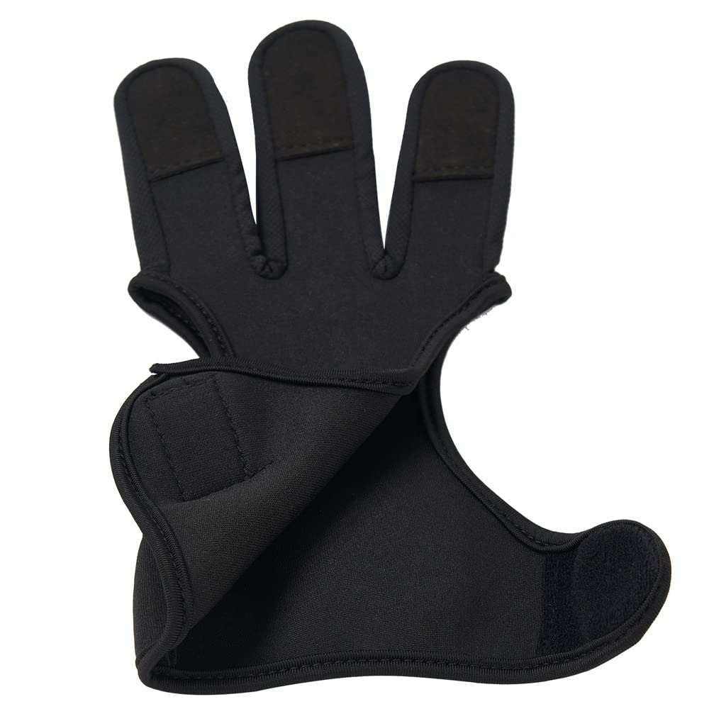 TOPARCHERY Three Finger Archery Glove For Men Women Youth - Shooting - View #7